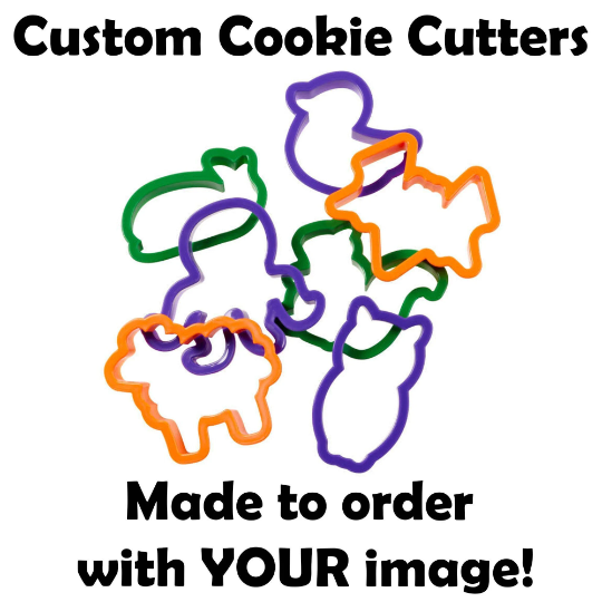 Custom | Cookie Cutters | Your Image or Logo | 3D Printed