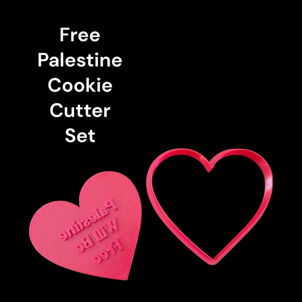 Palestine | Cookie Cutters | Keffiyeh | Flag | Heart