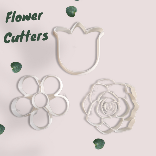 Giant Flower Cutters | Baking | Fondant | Clay