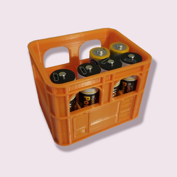 Stackable Beer Crate Battery Holder