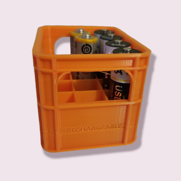 Stackable Beer Crate Battery Holder