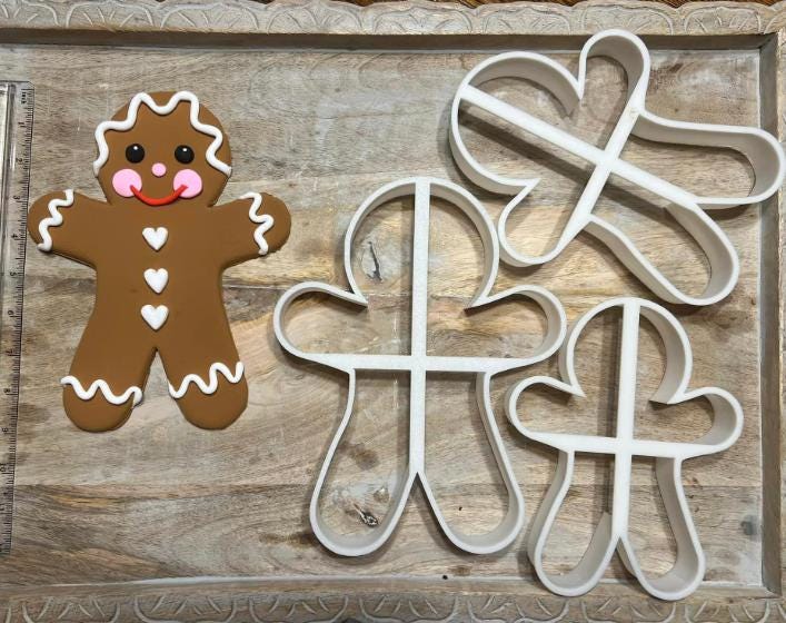 Extra Large Gingerbread Men Cookie Cutters