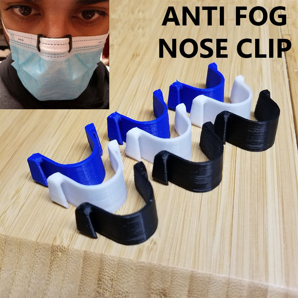 Anti-Fog Nose Clips, Blue Variety Pack of 9