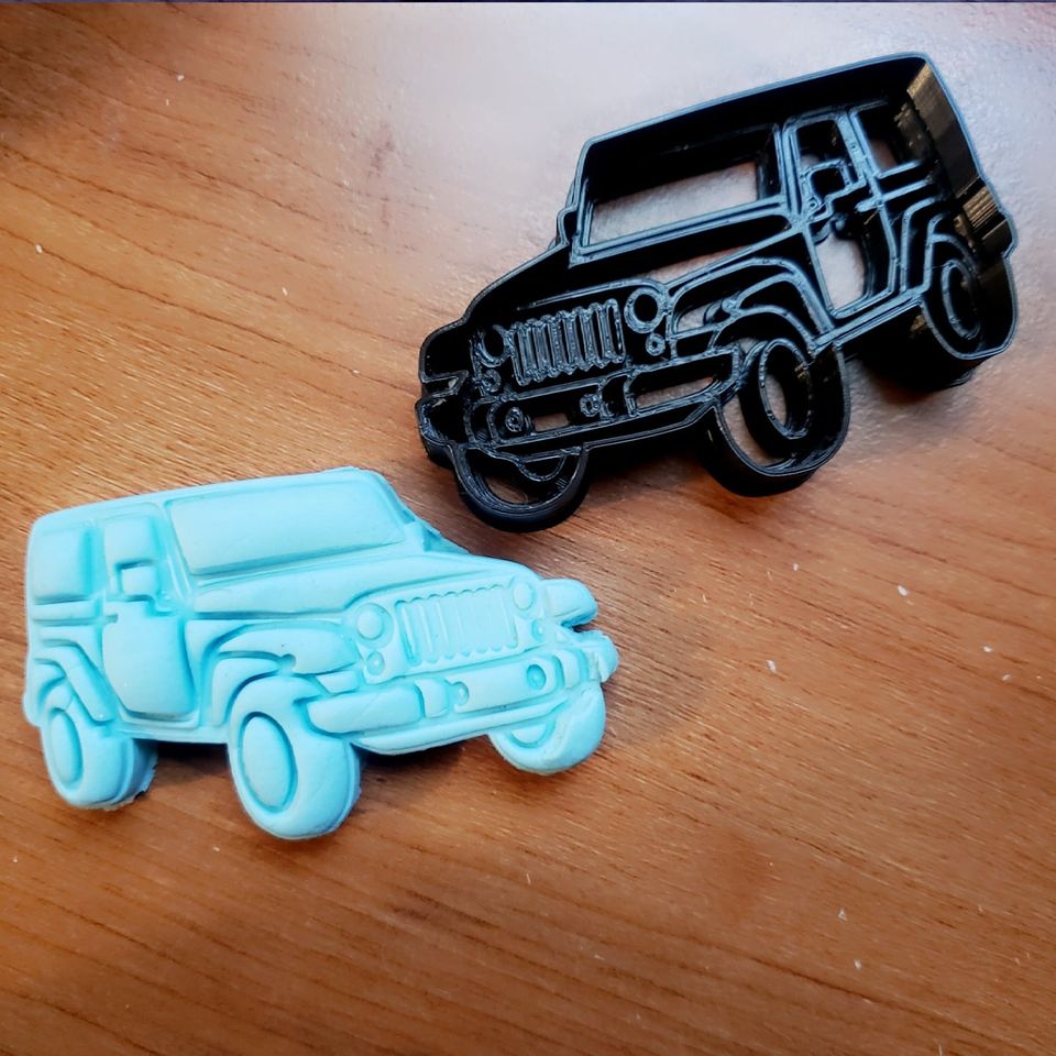 Detailed Jeep Wrangler Cookie Cutter — photo 1